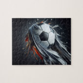 Puzzle "Fußball Splash" (Horizontal)