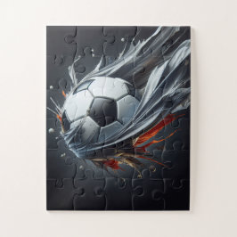 Puzzle "Fußball Splash"