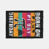 Puzzle Fußball Unterstützung Autismus Bewusstsein Fleecedecke (Vorderseite (Horizontal))