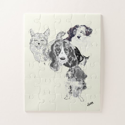 Puzzle : Gangs alle hier (Vertikal)