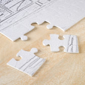 Puzzle - Gebäude zu Farbe (Seite)