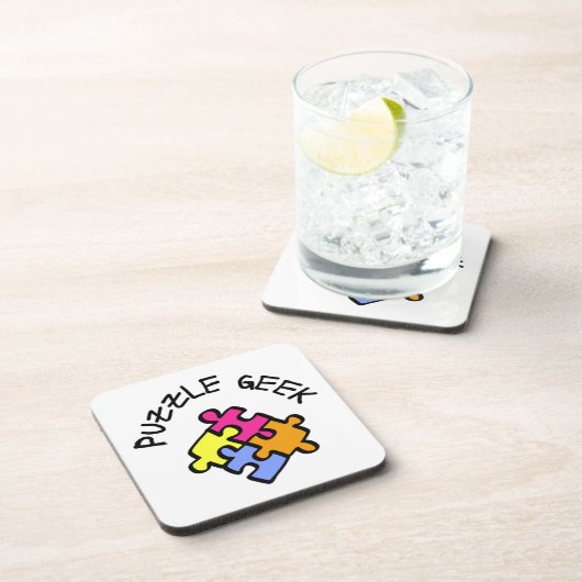 Puzzle Geek Getränkeuntersetzer (Rechte Seite)