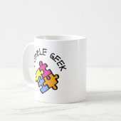 Puzzle Geek Kaffeetasse (Vorderseite Links)