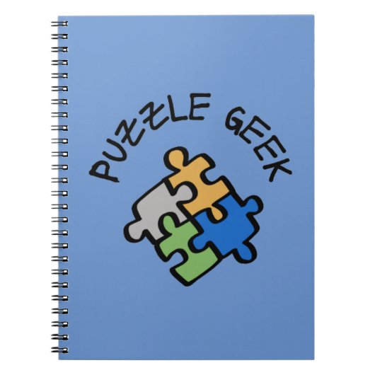 Puzzle Geek Notizblock (Vorderseite)