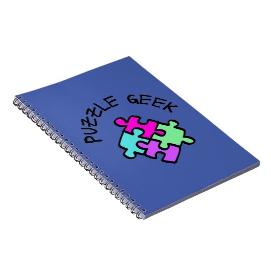 Puzzle Geek Notizblock (Rechte Seite)
