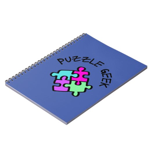 Puzzle Geek Notizblock (Linke Seite)