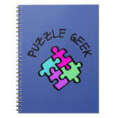 Puzzle Geek Notizblock (Vorderseite)