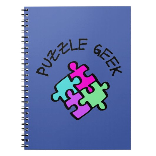 Puzzle Geek Notizblock (Vorderseite)