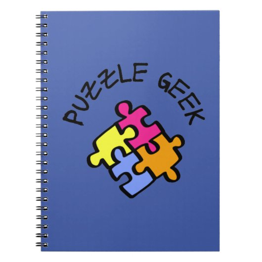 Puzzle Geek Notizblock (Vorderseite)