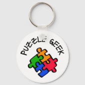 Puzzle Geek Schlüsselanhänger (Vorderseite)