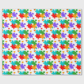 Puzzle Geschenkpapier (Flach)