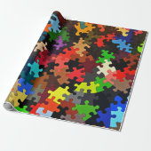 Puzzle Geschenkpapier (Ungerollt)