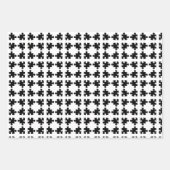 Puzzle Geschenkpapier Set (Vorderseite 2)