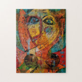 Puzzle "Gewicht auf ihren Schultern" (Vertikal)