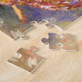 Puzzle Girl Drinking Tee - I Liebe Tee - Malerei (Seite)