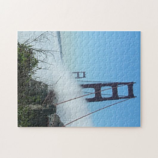 Puzzle - Golden Gate Bridge in Nebel (Horizontal)