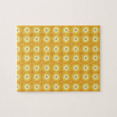 Puzzle Goldene Puzzle mit geometrischer Kunst (Horizontal)