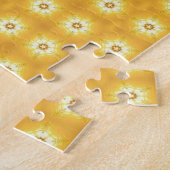 Puzzle Goldene Puzzle mit geometrischer Kunst (Seite)