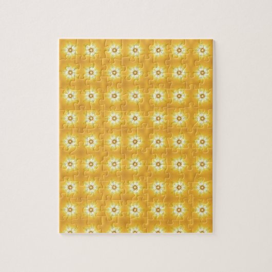 Puzzle Goldene Puzzle mit geometrischer Kunst (Vertikal)