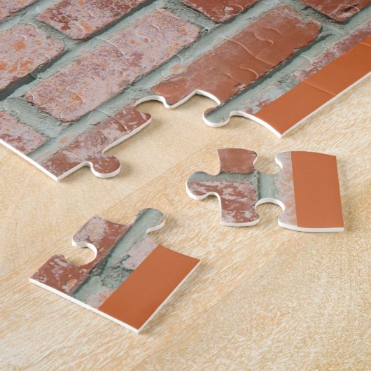 Puzzle - Graffiti an der Ziegelwand (Seite)