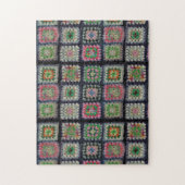 Puzzle - Granny Square Afghan (Vertikal)