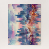 Puzzle Größe Individuell anpassbare Stadtumgebung (Vertikal)