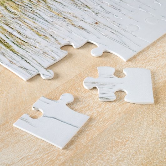 Puzzle - Grosser Blaue Herde in einem Sumpf (Seite)