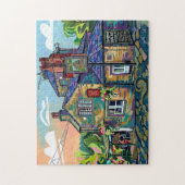 Puzzle Hall Inn, Sowerby Bridge Kunstprint (Vertikal)