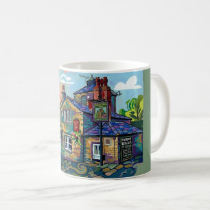 Puzzle Hall Inn, Sowerby Bridge Kunstprint Kaffeetasse