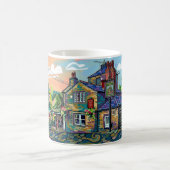 Puzzle Hall Inn, Sowerby Bridge Kunstprint Kaffeetasse (Mittel)