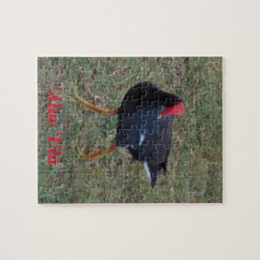 Puzzle Hawaiian Bird (Horizontal)