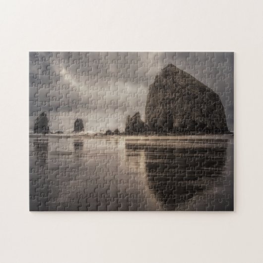 Puzzle: Haystack Rock und Nadeln Puzzle (Horizontal)