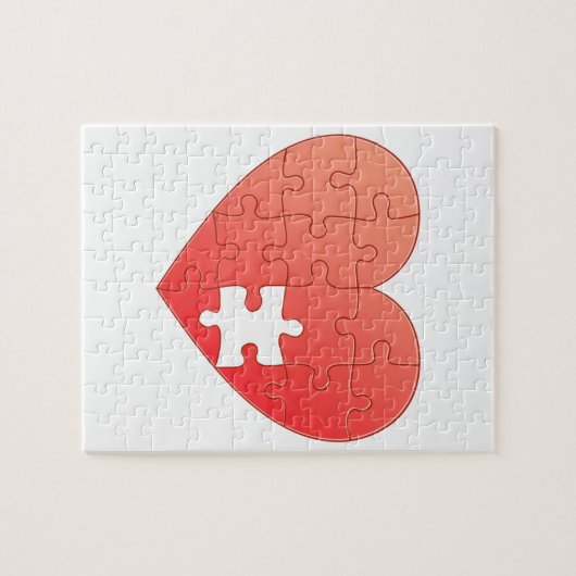 Puzzle Heart (Horizontal)