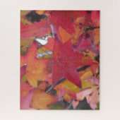 Puzzle - Herbstlaub (Vertikal)
