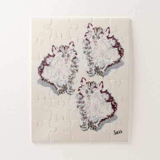 Puzzle : Hier Kitten (Vertikal)