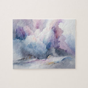 Puzzle himmlische Wolken