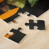 Puzzle - Hummel auf Calendula (Seite)