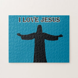 Puzzle  ich liebe Jesus