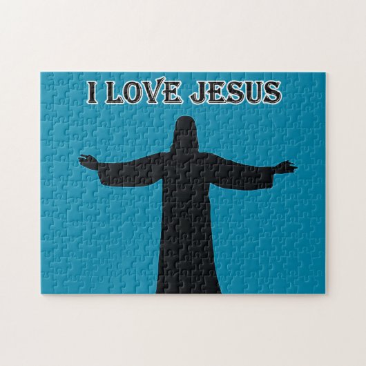 Puzzle  ich liebe Jesus (Horizontal)