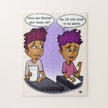 Puzzle im Bleistift Jigsaw