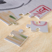 Puzzle im englischen Spot Rabbit Oriental Style (Seite)