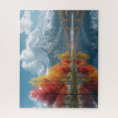 Puzzle im Herbst (Vertikal)