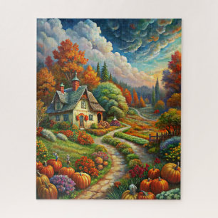 Puzzle im Herbst