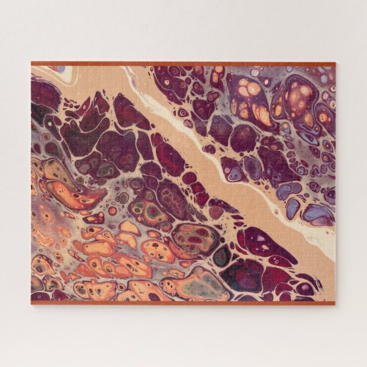 puzzle imagen celula tincion al microscopio (Horizontal)