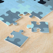 Puzzle in einem Puzzle Blue Jigsaw Puzzle (Seite)