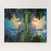 Puzzle in einem Stadtpark (Horizontal)