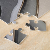 Puzzle in stilvoller abstrakter Grafik (Seite)