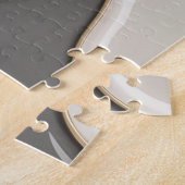 Puzzle in stilvoller abstrakter Grafik (Seite)