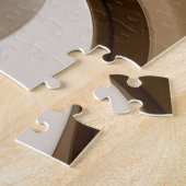 Puzzle in stilvoller abstrakter Grafik (Seite)