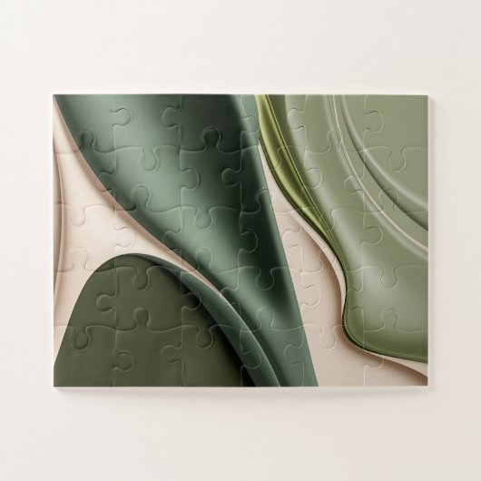 Puzzle in stilvoller abstrakter Grafik (Horizontal)